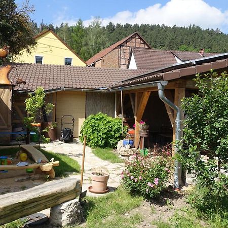 Ferienwohnung Café Landart im Thüringer Finistère Plaue  Exterior foto