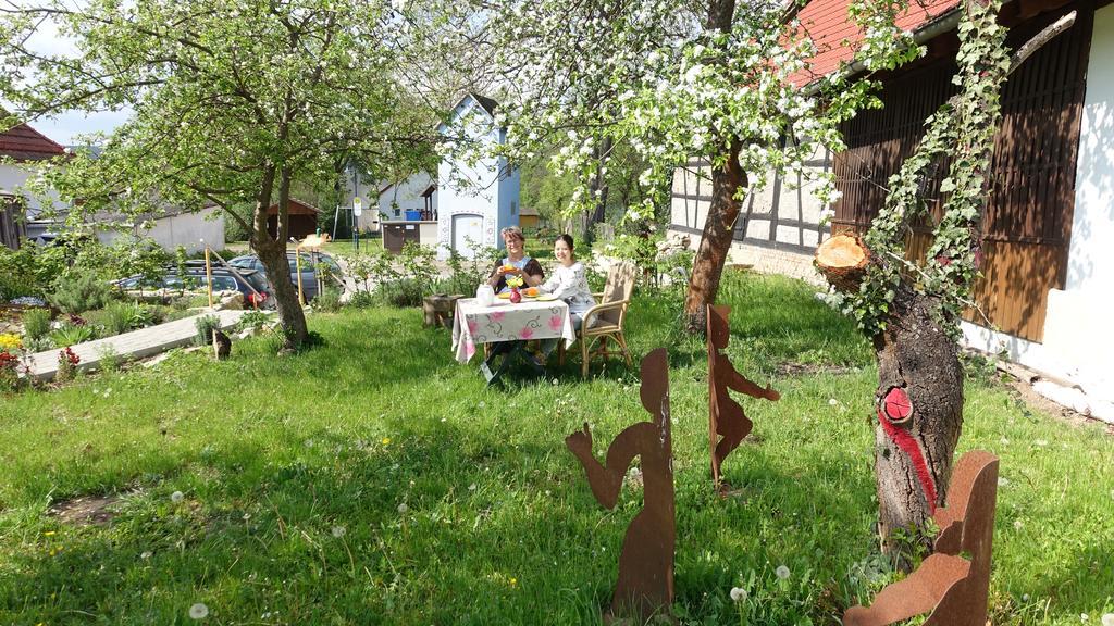 Ferienwohnung Café Landart im Thüringer Finistère Plaue  Exterior foto