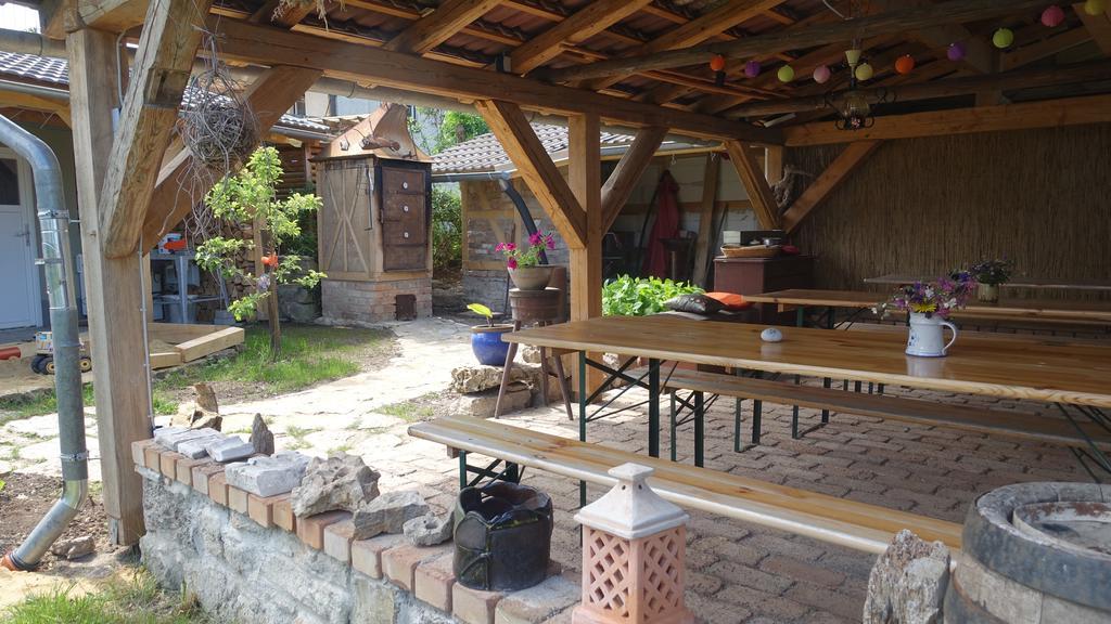 Ferienwohnung Café Landart im Thüringer Finistère Plaue  Exterior foto